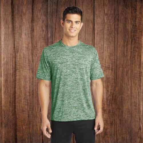 ST390 Adult PosiCharge Electric Heather Tee Thumbnail